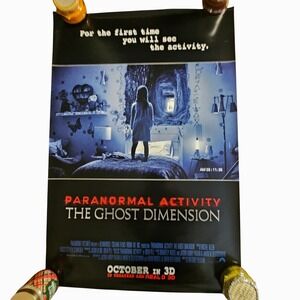 Paranormal Activity The Ghost Dimension 2015 Original Movie Poster 27x40 D/S